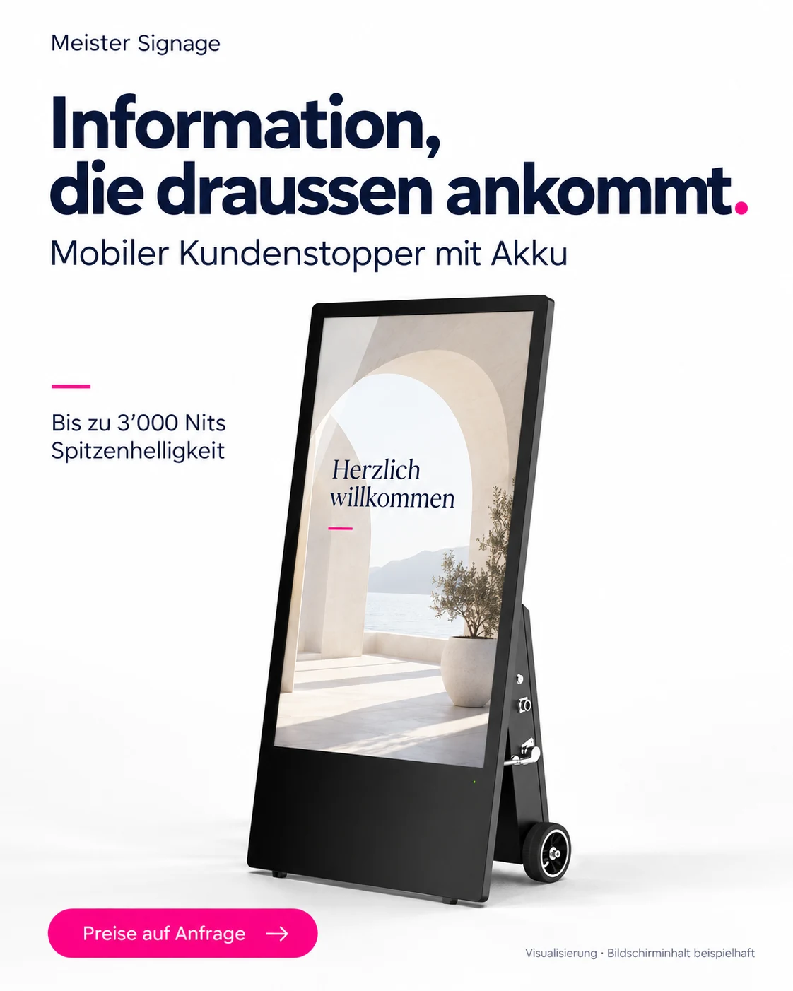 Neu im Sortiment: ein Battery-Board für sonnige Standorte