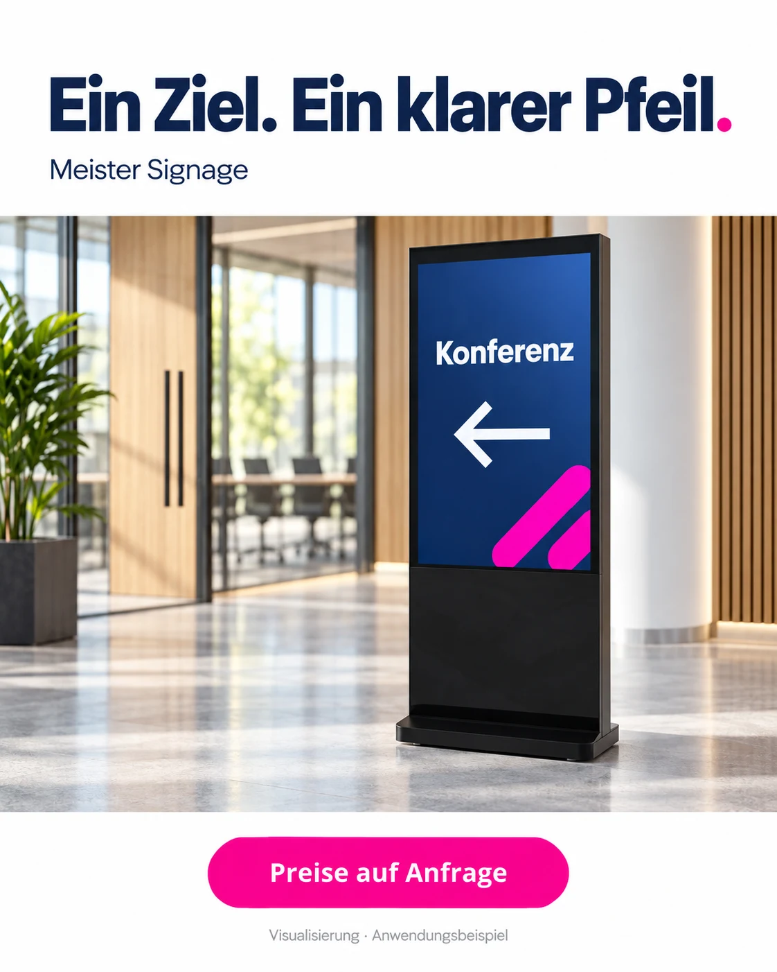 Ein guter Wegweiser steht vor der Abzweigung – Bild 2