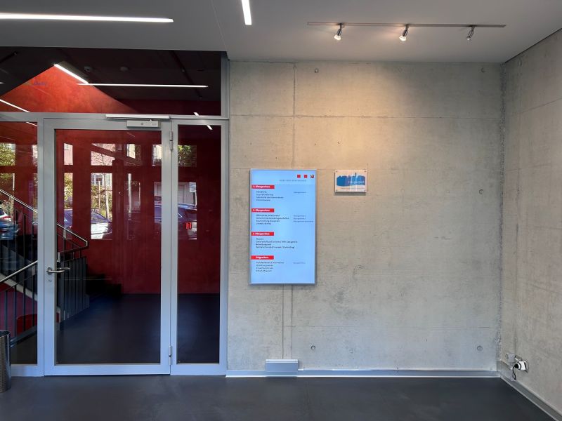 Besucherinformation im Gemeindehaus: vom Alltagstest zum Kauf